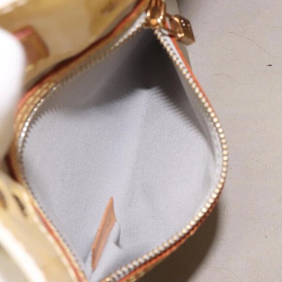 LOUIS VUITTON Monogram Vernis Reade PM Hand Bag Perle M91336 LV Auth 116705 - Picture 12 of 16